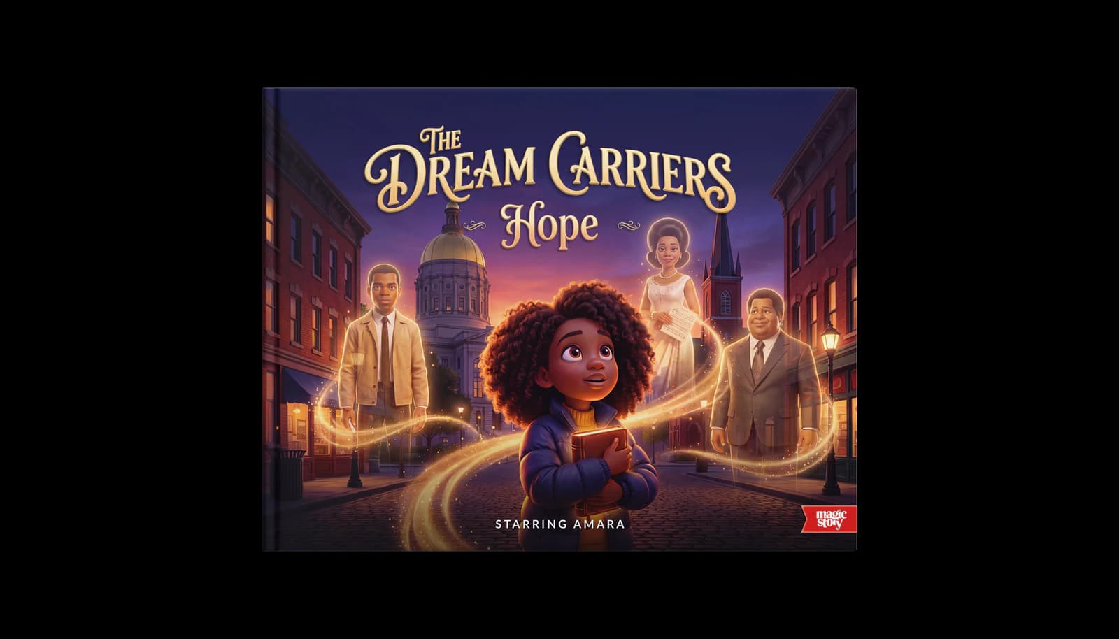 The Dream Carriers: Hope personalized children's book cover